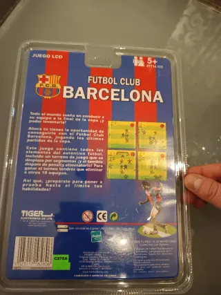 Maquinita LCD FC Barcelona Tiger Electronics