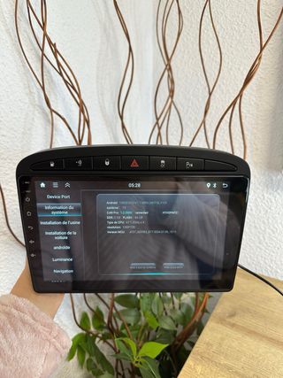 Pantalla radio de coche para Peugeot 308 308SW 408