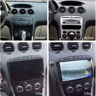 Pantalla radio de coche para Peugeot 308 308SW 408