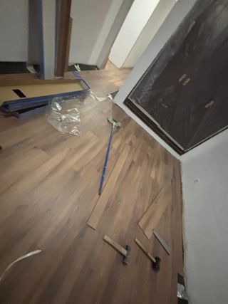 Instalación de tarimas