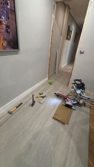 Instalación de tarimas