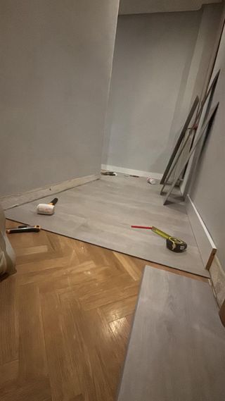 Instalación de tarimas