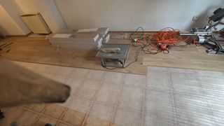 Instalación de tarimas