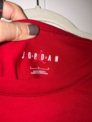 Camiseta Nike Jordan Roja