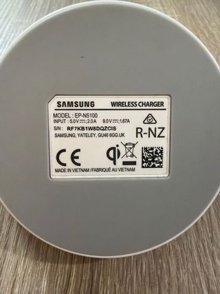 Cargador Inalámbrico Samsung