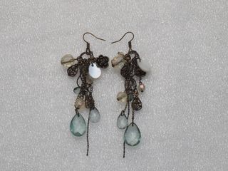 Lote 9 Pares Pendientes Fantasía