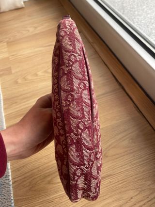Dior Saddle Bag Burgundy Vintage