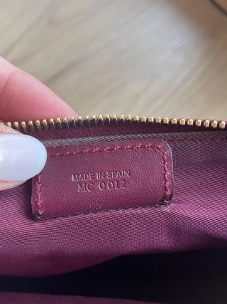 Dior Saddle Bag Burgundy Vintage