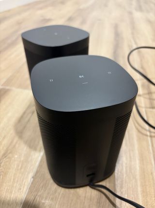 Pareja Sonos ONE SL Altavoz Inteligente Negro