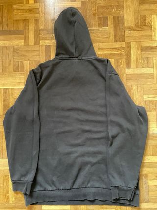 Sudadera Puma Negra Básica Streetwear TallaL Gorro