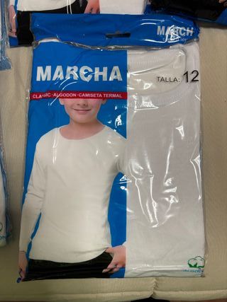Camiseta  infantil MARCHA Talla 12