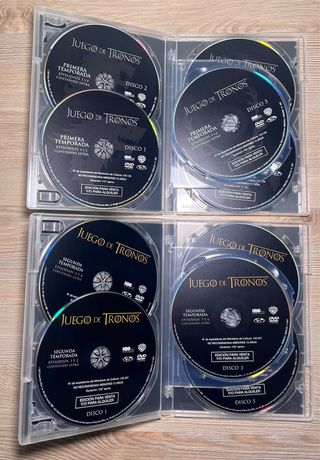 Juego de Tronos T1-6 DVD (30 discos) + extras