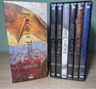 Juego de Tronos T1-6 DVD (30 discos) + extras