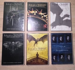 Juego de Tronos T1-6 DVD (30 discos) + extras