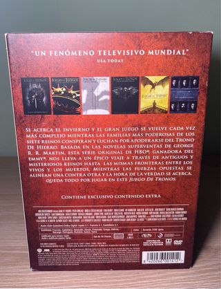 Juego de Tronos T1-6 DVD (30 discos) + extras