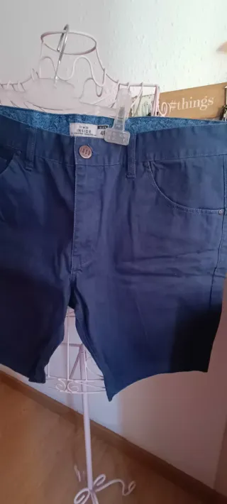 Bermudas Inside Hombre Talla L Azul