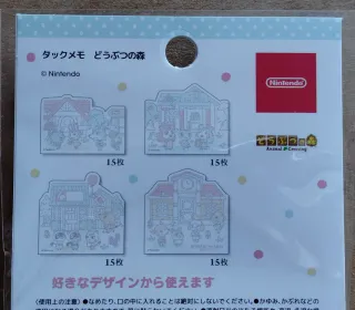 Papelería Animal Crossing Tack Memo Nintendo