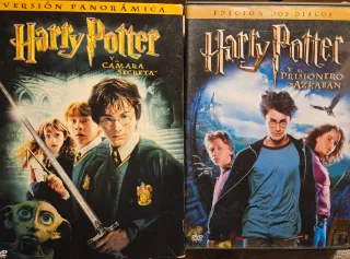 Pack 2 Películas Harry Potter DVD (Español)