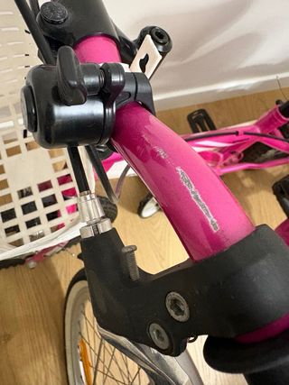 Bicicleta BH California 16 rosa