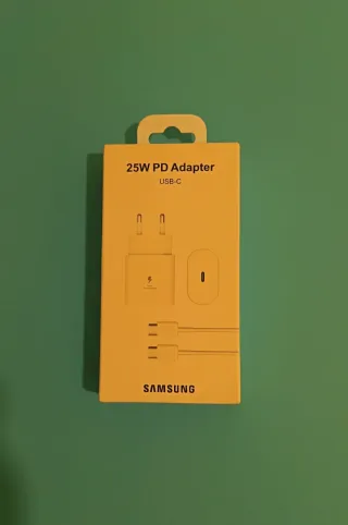 Cargador Samsung 25W PD USB-C + Cable