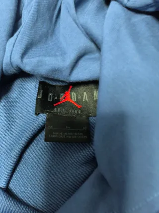 Sudadera Jordan Azul con Logo