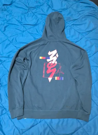 Sudadera Jordan Azul con Logo