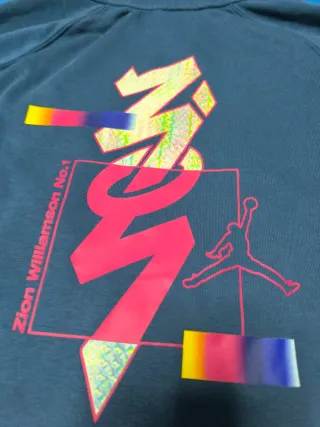 Sudadera Jordan Azul con Logo