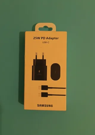 Cargador Samsung 25W PD USB-C + Cable