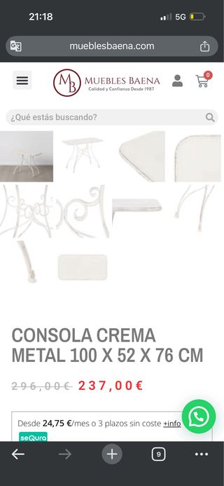 Recibidor Marca Ixia