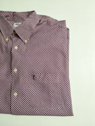Camisa Yves Saint Laurent cuadros vichy