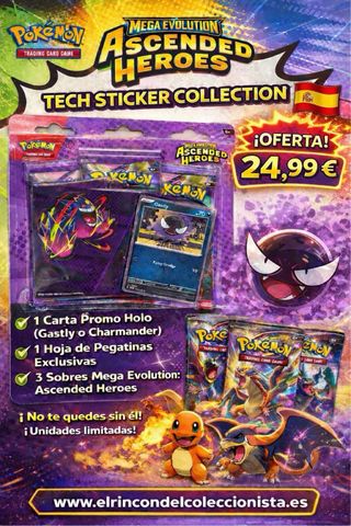 TCG Pokémon: Megaevolución Héroes Ascendidos