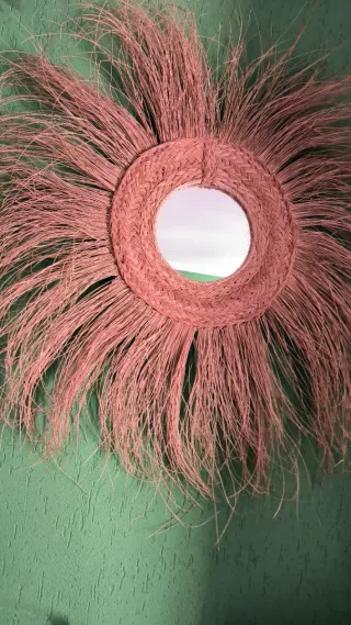 Specchio Sole in Esparto