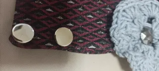 Scaldacollo donna marrone e grigio