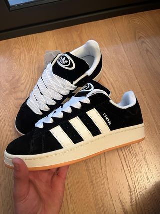 Adidas Campus Negras y Blancas