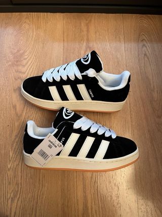 Adidas Campus Negras y Blancas
