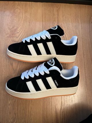 Adidas Campus Negras y Blancas