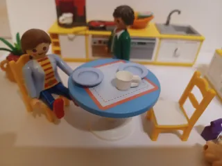 Playmobil Cocina con Figuras y Accesorios
