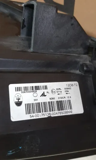Faro delantero Maserati Ghibli