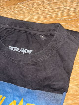 Camiseta Highlander Negra