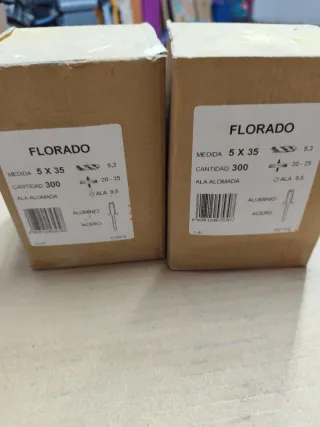 Remaches ciegos Florado 5x35 Aluminio