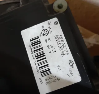 Faro Delantero Volkswagen Passat B6