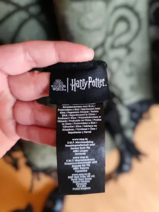 Capa Poncho Harry Potter Casa Slithering