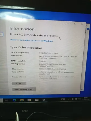 PC LG nero/argento con lettore CD