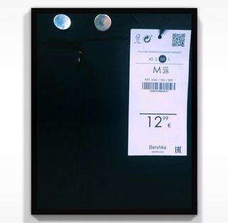 Falda Bershka negra sin estrenar