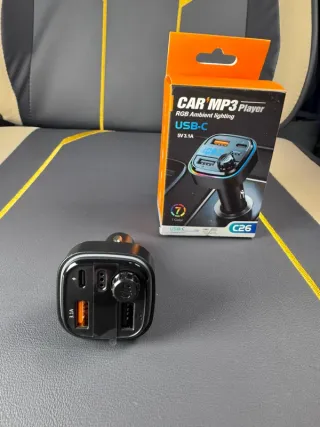 Adattatore MP3 Auto USB-C RGB C26