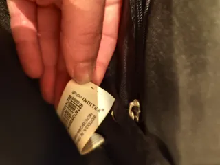 Bolso Zara Lentejuelas Negro