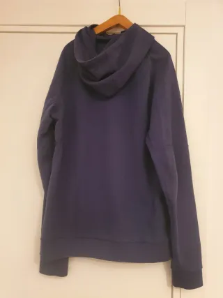 Felpa con cappuccio blu Nike