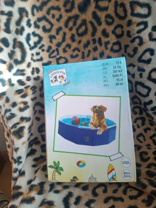 Piscina Verano para Perros 100L Ø80x20cm