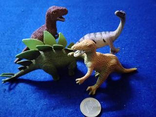 Lote Figuras Dinosaurios Coleccionables 1990