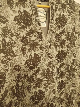 Vestido corto estampado Almatrichi